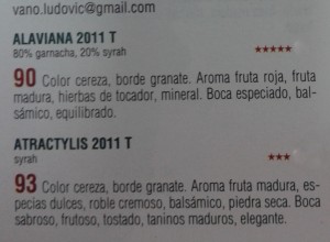Floris Legere - Guía Peñín 2014