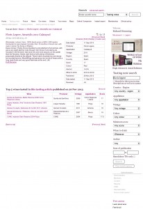 Floris Legere - Atractylis 2011 (Calatayud) - Jancis Robinson Review